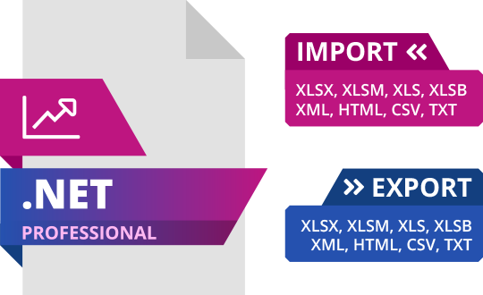 EasyXLS Professional VB.NET/C# Excel library