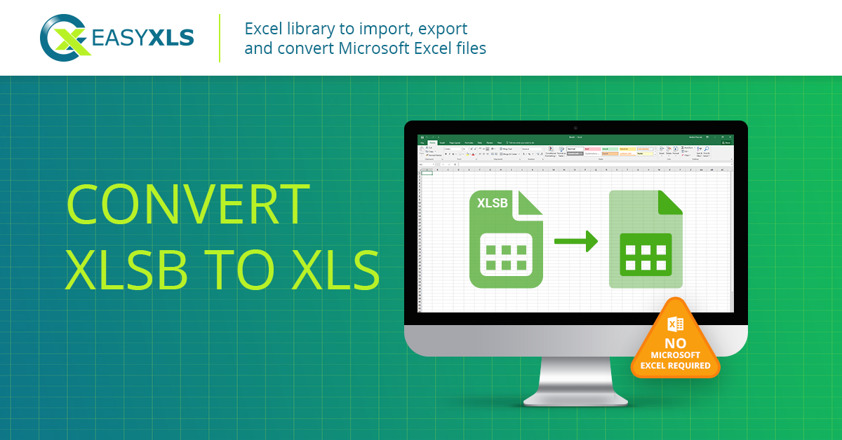 Convert XLSB to XLS in C#, VB.NET, Java, C++, PHP | EasyXLS Guide
