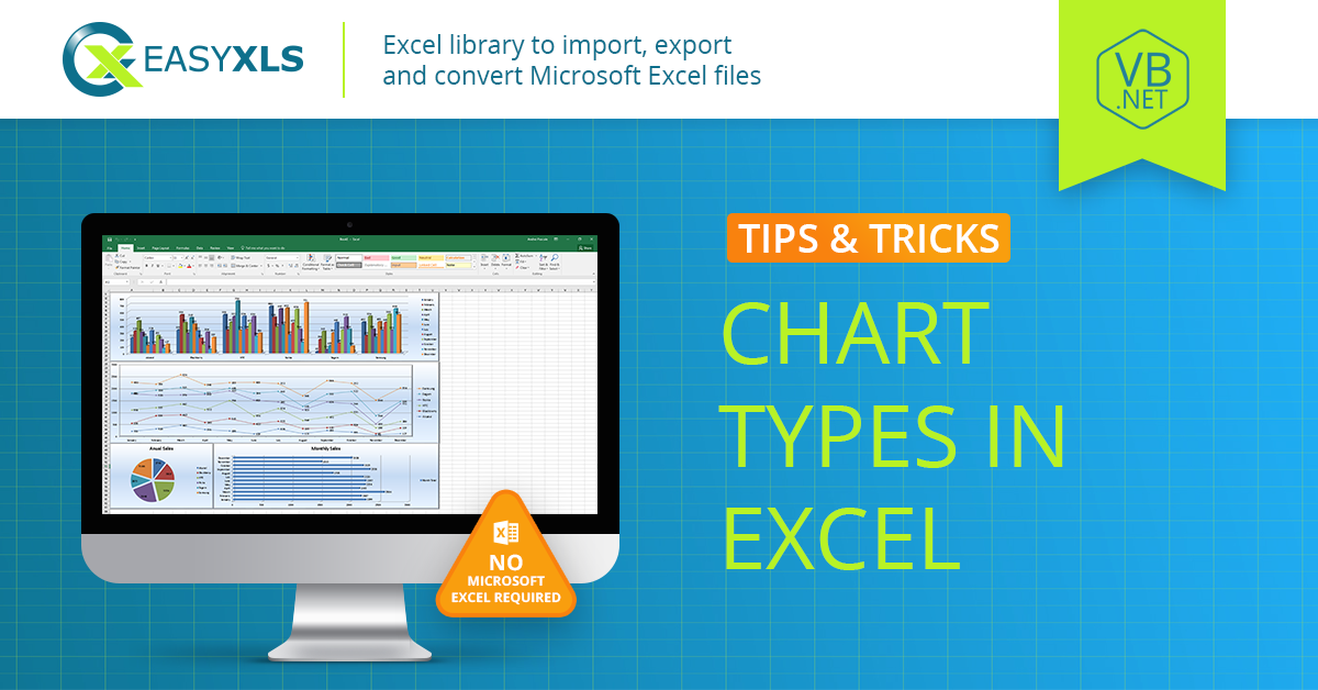 Excel chart area, plot area, axis, series and legend in VB.NET | EasyXLS
